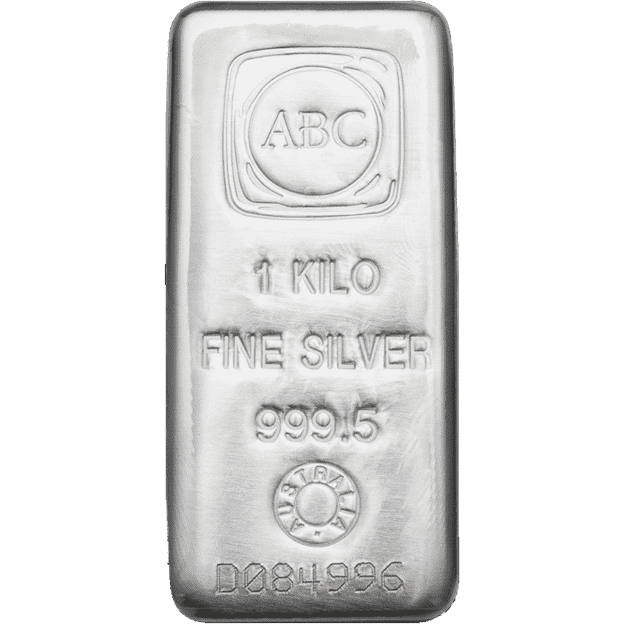 Picture of 1kg ABC Silver Cast bar