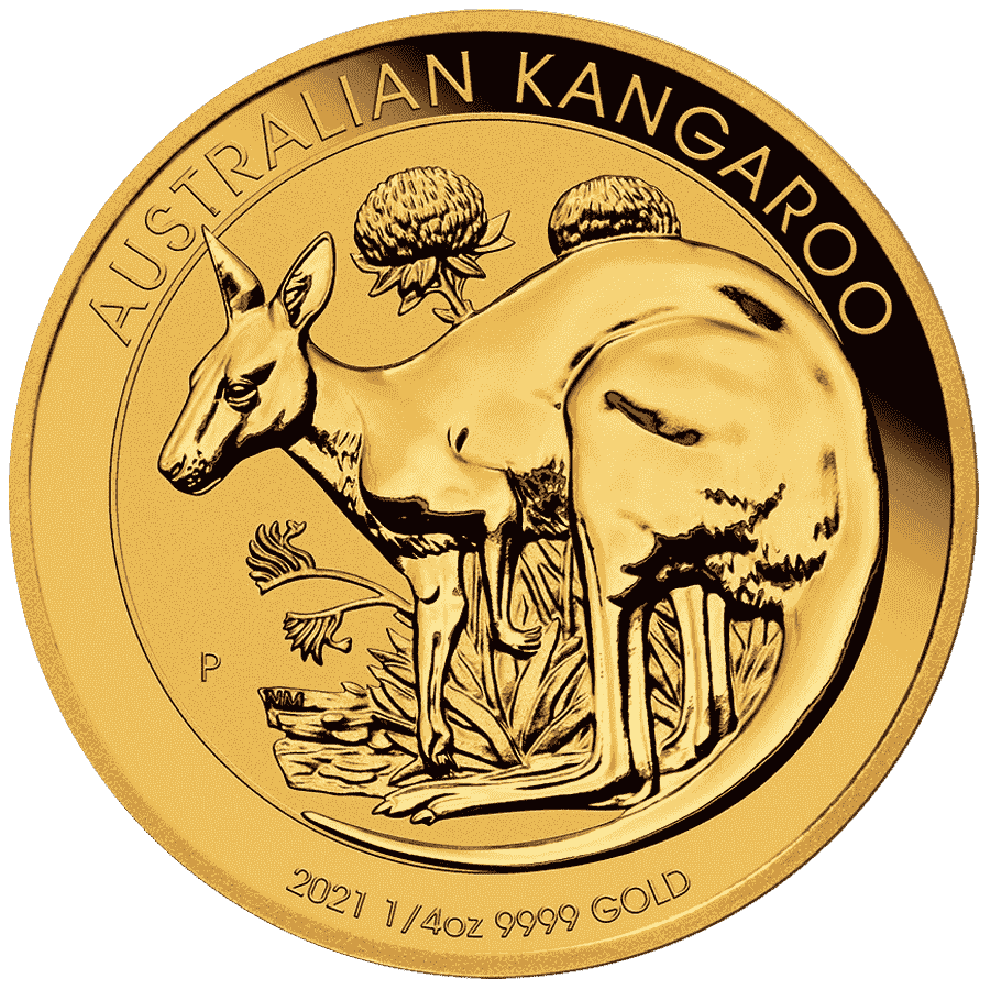 Picture of 1/4oz Australian Kangaroo Gold Coin