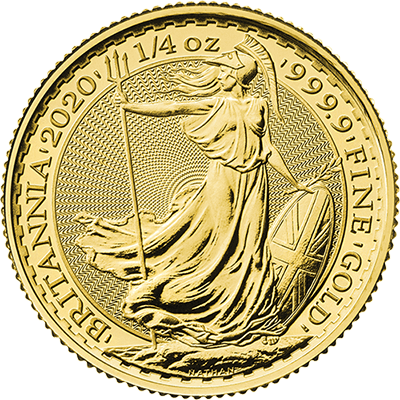 Picture of 1/4oz Gold Britannia Coin
