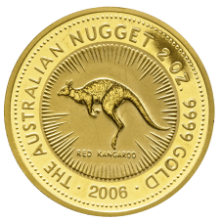 2oz Australian Nugget Gold Coin reverse