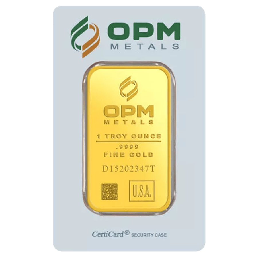 Picture of 1oz OPM Gold Minted Bar