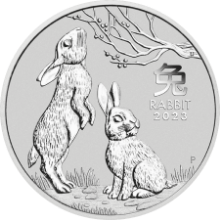 Picture of 2023 1oz Lunar Series III Year Of The Rabbit Silver Coin
