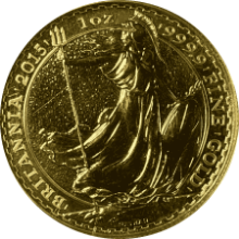 Picture of 2015 1oz Britannia Gold Bullion Coin