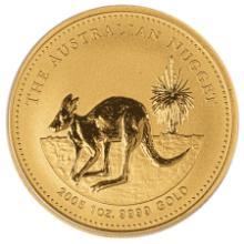 Picture of 2005 1oz Australian Kangaroo Nugget Gold Coin