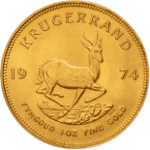 Picture of 1974 1oz South African Krugerrand Gold Coin