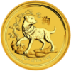 Picture of 2018 1/4oz Lunar Series II Year of the Dog Gold Coin