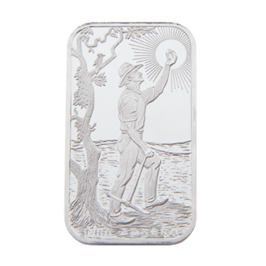 Picture of 1oz Eureka Silver Minted Bar