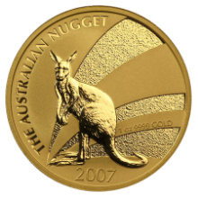 Picture of 2007 1oz Australian Kangaroo Gold Coin