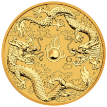 Picture of 2020 1oz Double Dragon Gold Coin